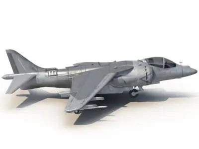 McDonnell Douglas AV-8B Harrier II 3D model purchase