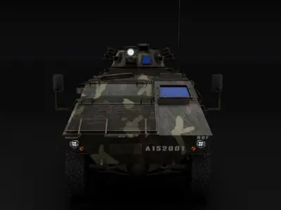 GKN Simba 3D Model 3D model