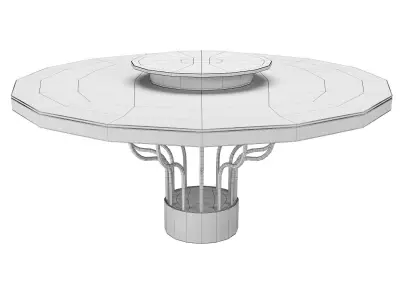 Dining table 3D model 25