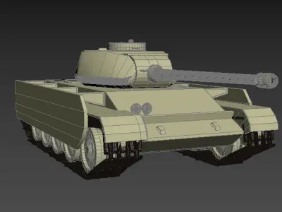 T-44 122 3D model
