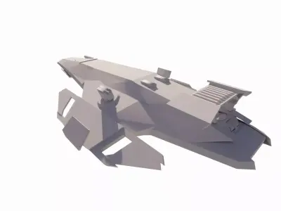 Spaceship-spacecraft-Ultra10 3D model