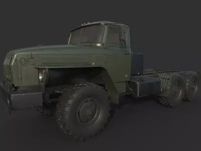 URAL 44202 3D model