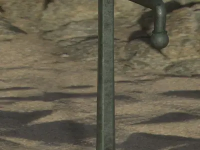 Anchor Low-poly 3D model