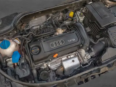 Audi TFSI engine - scanned Free 3D model