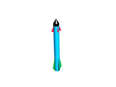 3D Model Rocket  3D model
