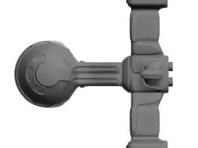 A sample of spaceship 3D model