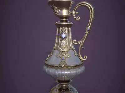 Ewer Pitcher 3D model