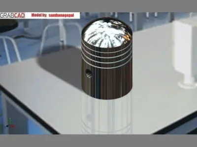 piston sample Free 3D model