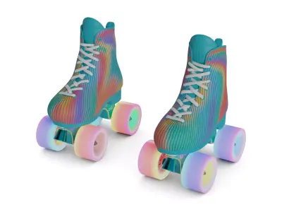 Adjustable Skate 3D model buy