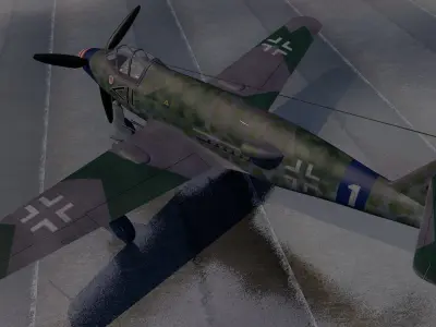 Messerschmitt Me-509 3D model
