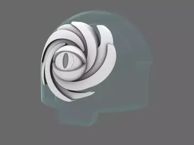 Galactic Overwatch Space Knight Shoulder Symbols Type A 3D print model