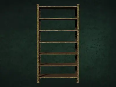 Rack Metals Series ContainerKeepItems G3 N7-9 3D model