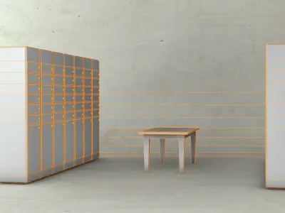 Safe Low 3D model