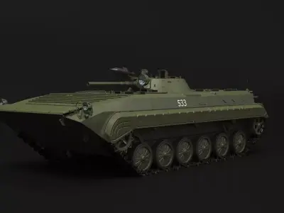 BMP-1 3D model