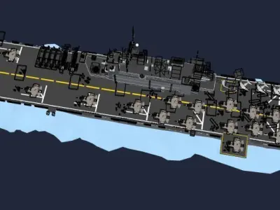 UNITED STATES NAVY-USS 271 3D print model