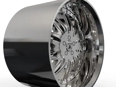 ASANTI AF151 WHEEL 3D MODEL 3D model