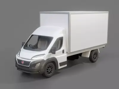 Fiat Ducato Cargo Truck 3D model