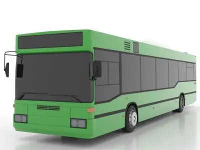 Mercedes-Benz O405N2 France Low Low-poly 3D model