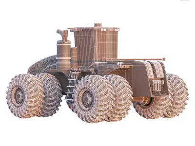 newholland t9 700 smarttrax 3D model