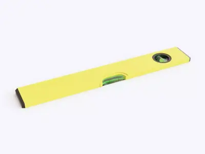 Spirit level 02 3D model