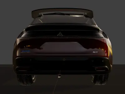 2027 Dodge Journey RT Hurricane i6 Hybrid Free 3D model