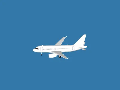 Airbus A318 3D model