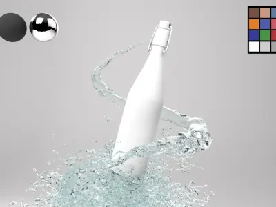 Liquid Splash 3D model