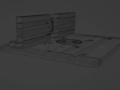 ROUTER TABLE INSERT 3D model