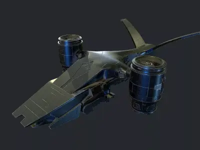 Hunter-Killer Terminator 3D model