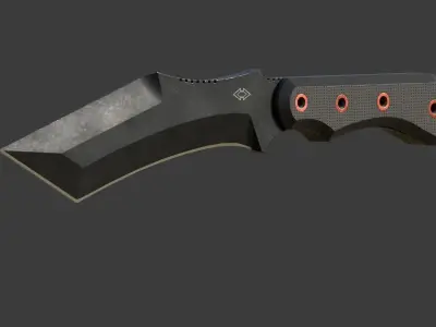 Knife-Kurki Low-poly 3D model purchase