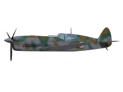 Caudron CR714 3D model purchase