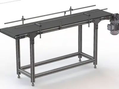 conveyor belt 3D model from CGTrader