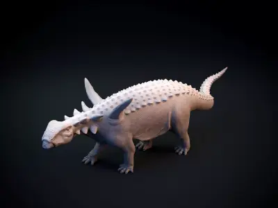 Sauropelta - FREE model intended for 3D printing Free 3D print model