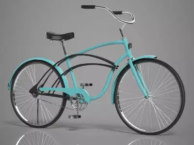 Bicycle vintage - vintage 3D model purchase
