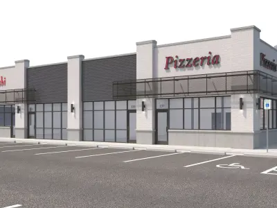 Retail-182 Retail Store 3D model