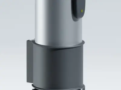 Darth Vader Lightsaber The Clone Wars style 3D model