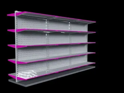 Metal Racks 3D model