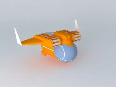 ARGO AIRCRAFTS A 25 Cyclocopter Free 3D model