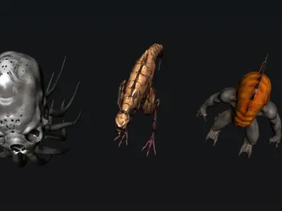 Monster Creature                  3D model buy