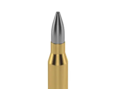 Bullet 223 Remingtor 3D model