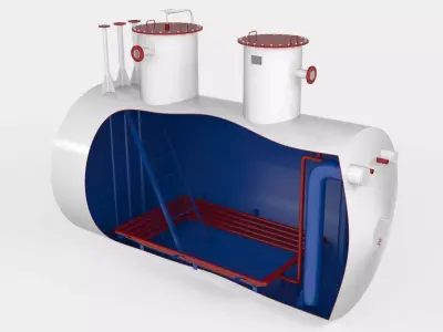 EPP 20-2400 Storage tank 3D model