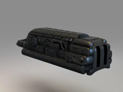Predator Gaunlet Top Part 1987 3D print model