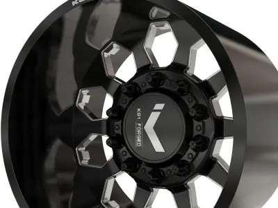 REAR KG1 KD003-B-2 DUALLY WHEEL 3D MODEL 3D model