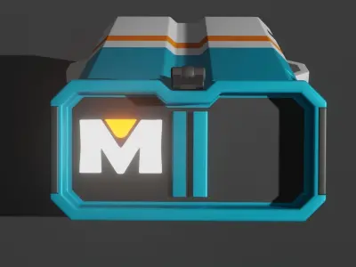 Rocket Launcher 3D model 3