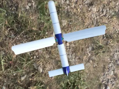 KAMIKAZE SUICIDE UAV DRONE 3D print model