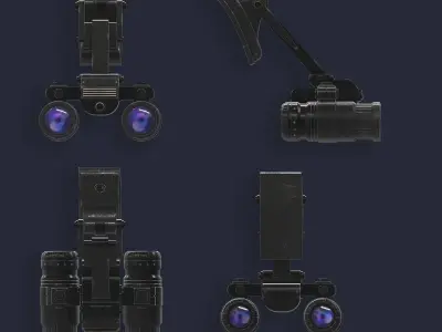 Night Vision goggles Low-poly 3D model purchase