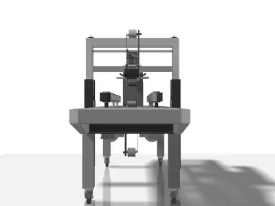 Carton Sealer Machine - Auto Carton Sealer 3D model