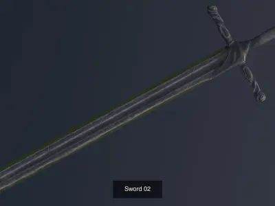Collection Swords 3D Model Pack