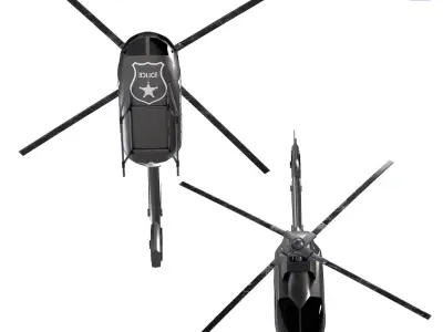 HELICOPTER VP-CPB 3D model