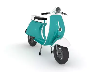 skyter scooter 3D model